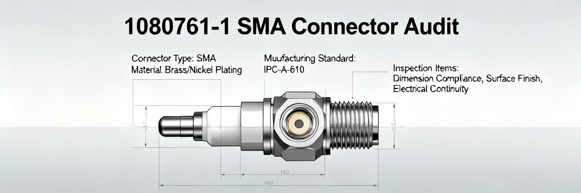 1080761-1 RF Coax Connector: Datasheet & Supplier Audit